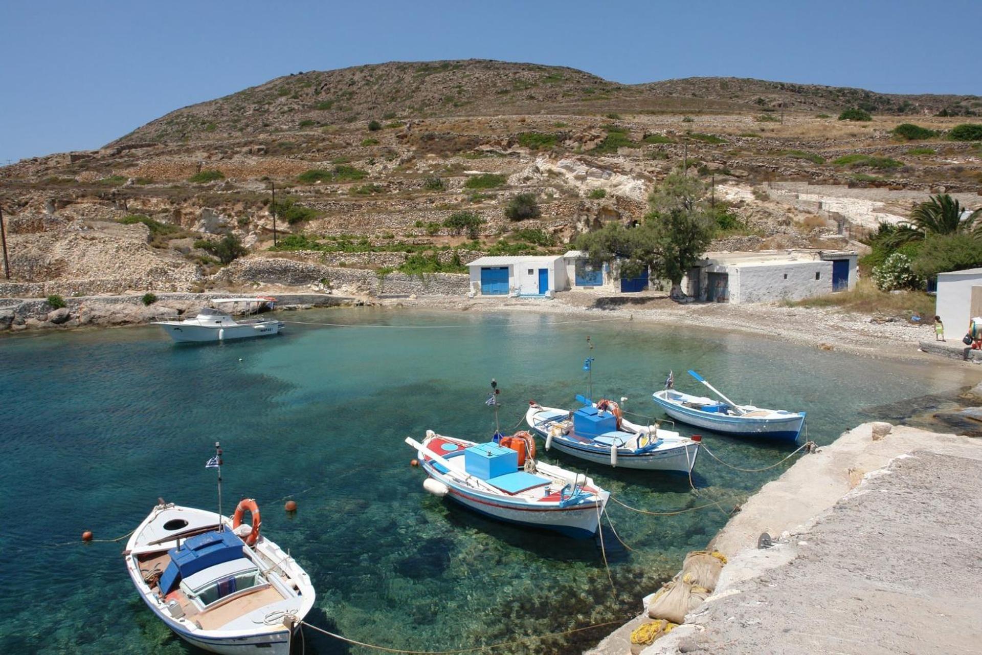 Apanemo Beach House Agios Nikolaos Kimolos Luaran gambar